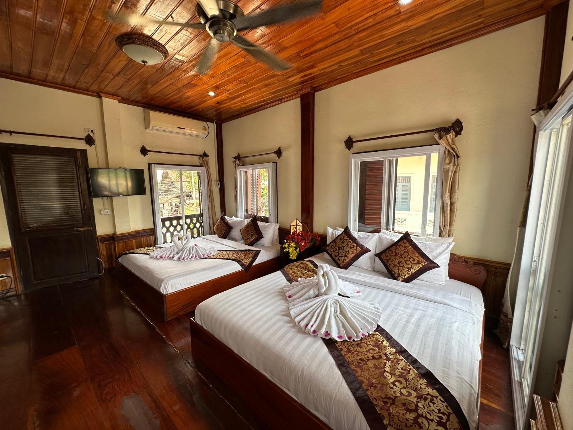 Villa Thida Mekong Riverside 琅勃拉邦 客房 照片