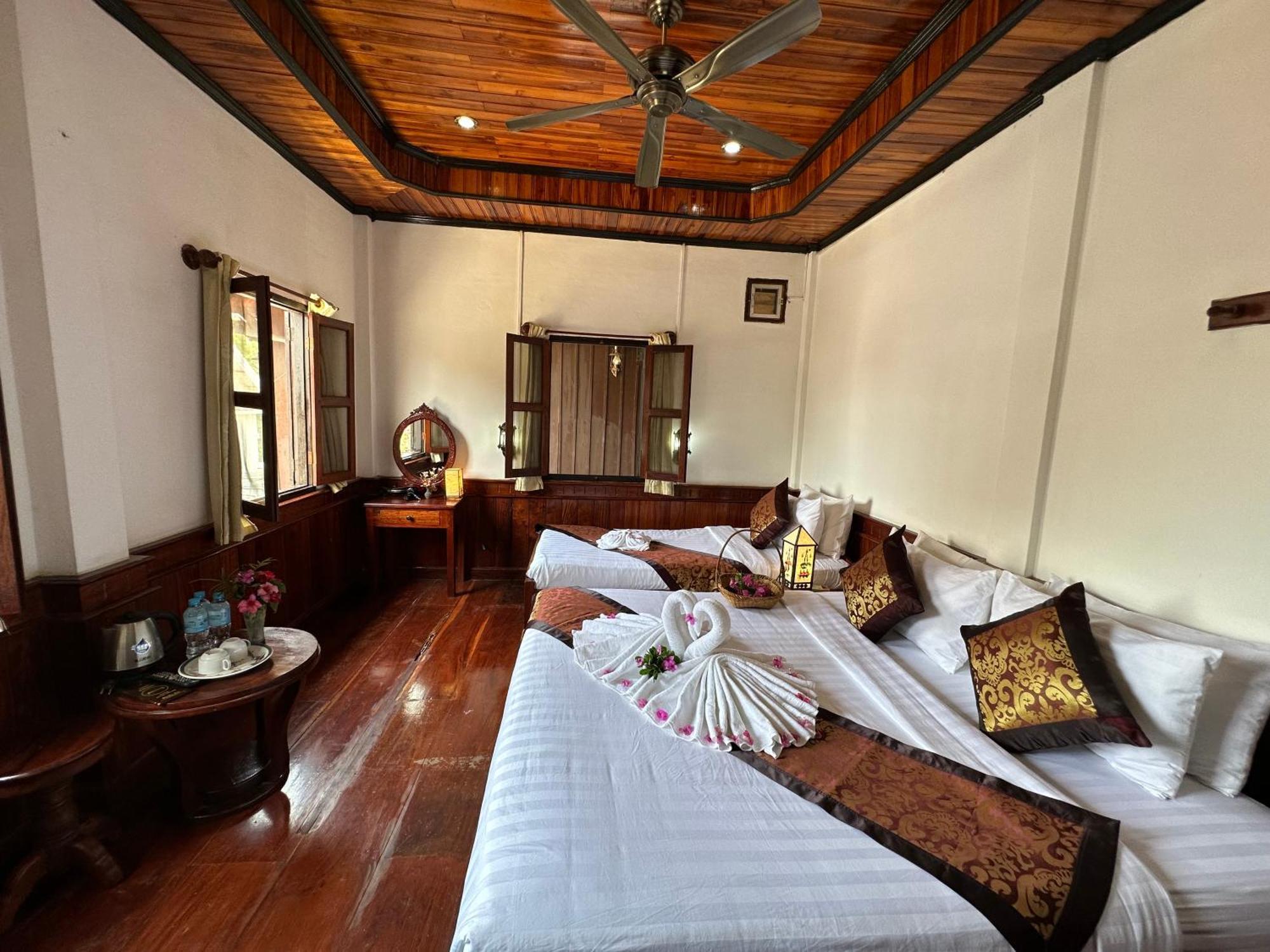 Villa Thida Mekong Riverside 琅勃拉邦 客房 照片